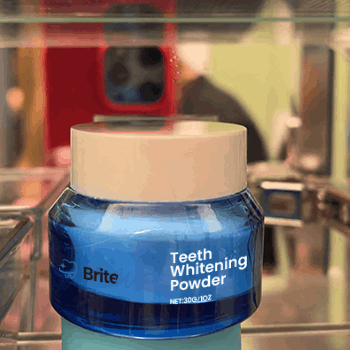 BriteWite Whitening Powder user Sophie T. 
